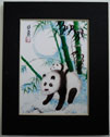 Picture of panda and bamboo